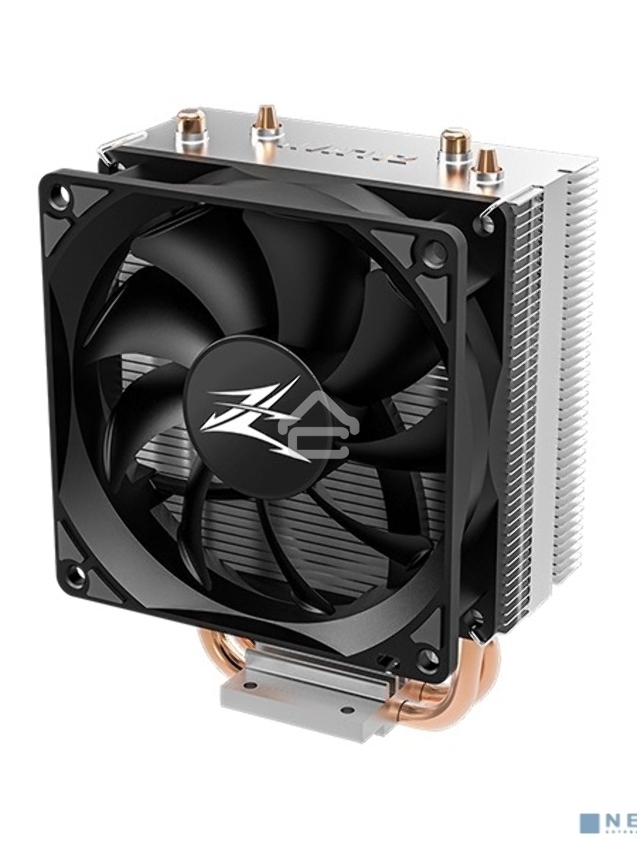 Кулер ZALMAN CNPS4X, 92mm FAN, 2 HEAT PIPES, 4-PIN PWM, 2000 RPM MAX, 28DBA, LONG LIFE BEARING, LGA775/115X, AM4/AM3+/AM3/FM2+/FM2