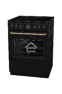 Электрическая плита Gorenje GECS6B71CLB черный стеклокерамика (без крышки)