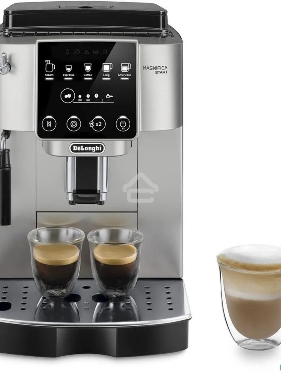 Кофемашина DeLonghi ECAM220.30.SB серебристо-черный, исп. кофе - зерновой/молотый, 1.8 л, 1450 Вт, 15 бар
