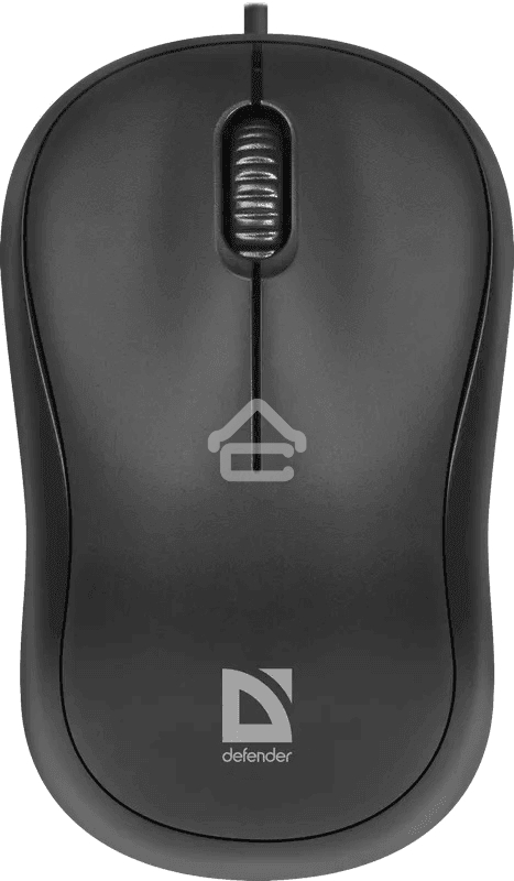 Мышь проводная Defender Patch MS-759 черный, 1000 dpi, USB, кнопки - 3