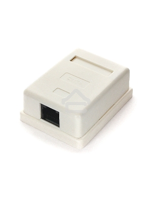 Розетка GEMBIRD NA212 RJ-45 кат.5e внешняя 1 порт, 110&Krone