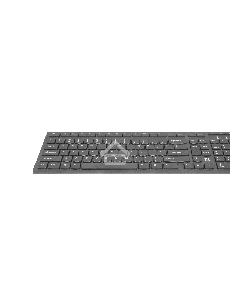Клавиатура Defender ULTRAMATE SM-535 RU беспроводная USB, радиоканал, черный