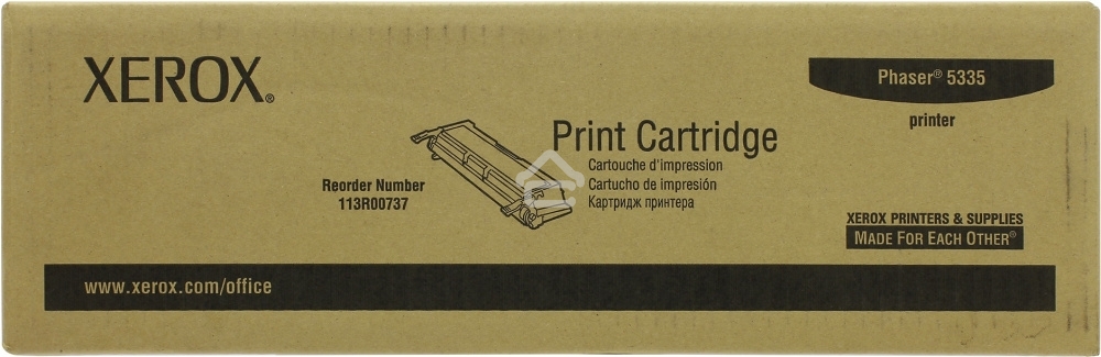 Картридж лазерный Xerox 113R00737 черный для Phaser 5335 (10000 страниц) (Channels)