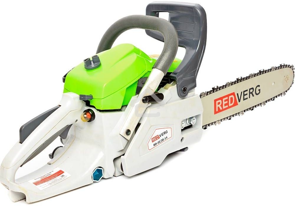 Бензопила RD-GC38-14. 1500 Вт,длина шины 35 см,шаг 3/8