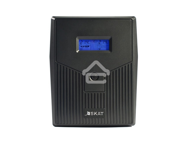 Источник бесперебойного питания, 220 В, 1500 ВА, (900 Вт), встроенный АКБ 9А·ч, 2 шт, время резерва 3 мин. SKAT-UPS 1500/900 Бастион