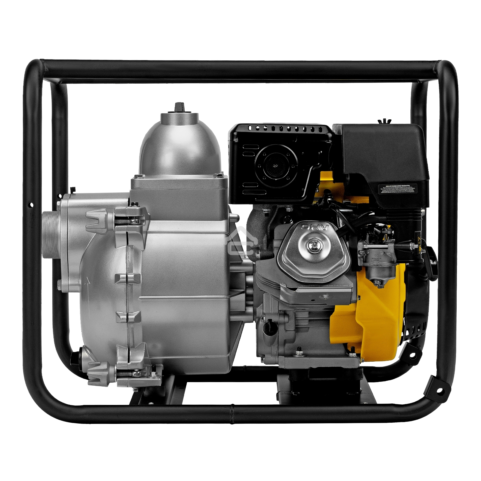 Мотопомпа бензиновая для грязной воды Denzel PX-80D, 15 л.с., 3