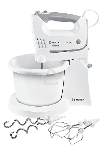 Миксер стационарный Bosch MFQ36460 450Вт белый/серый