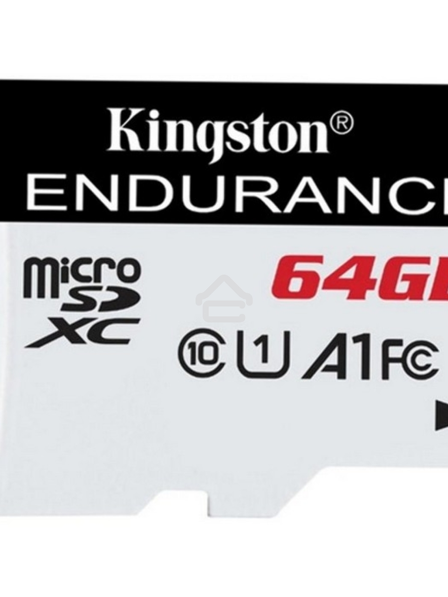 Флеш карта microSD 64GB Kingston microSDНC Class 10 A1 UHS-I Endurance 95R/30W Card Only