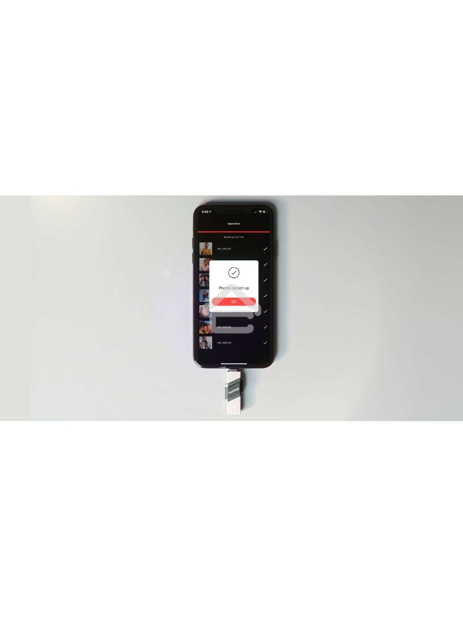 Флеш диск Sandisk 128Gb iXpand Flip SDIX90N-128G-GN6NE USB3.1 зеленый/серебристый