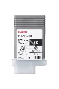 Картридж струйный Canon PFI-102Bk (0895B001) черный (130 мл.) для Canon iPF605, iPF610, iPF650, iPF655, iPF710, iPF750, iPF755, LP17, iPF510