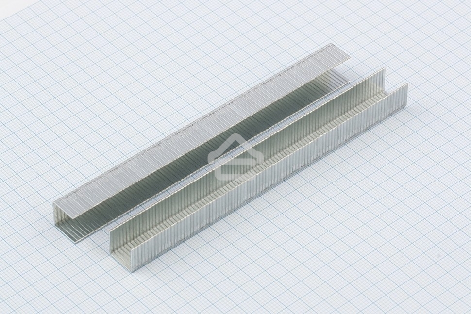 Скобы Gross 10 мм, для мебельного степлера, усиленные, тип 140, 1250 шт.