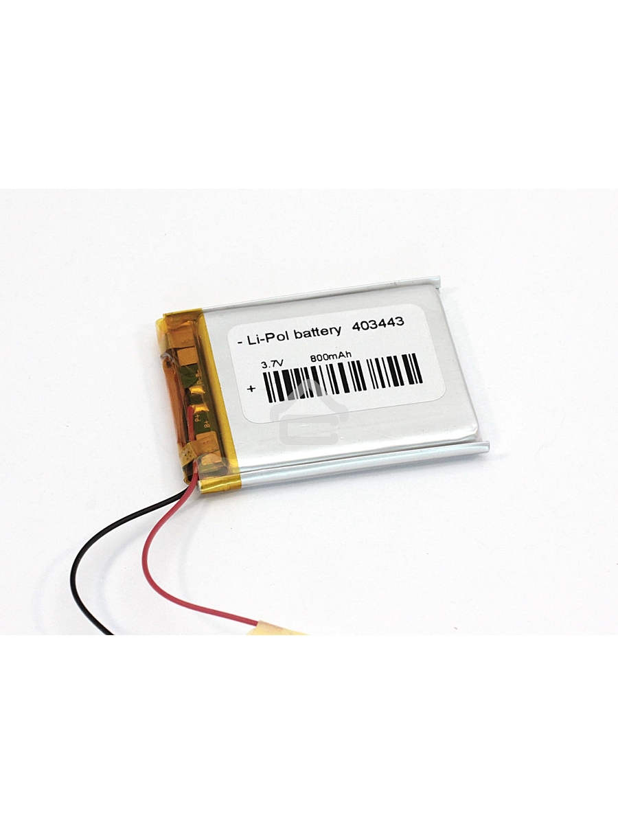 Аккумулятор Li-Pol (батарея) 4*34*43мм 2pin 3.7V/430mAh