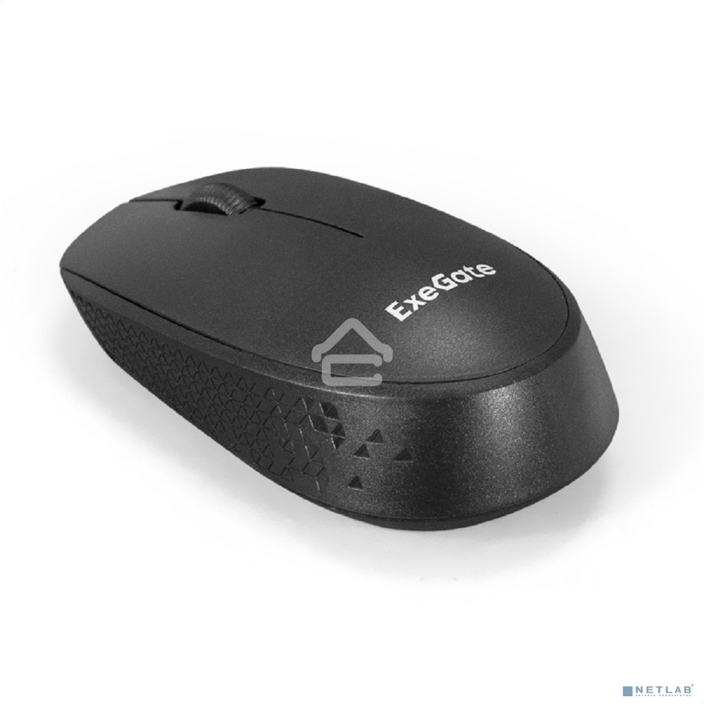 Комплект беспроводной ExeGate Professional Standard Combo MK210 (клавиатура полноразмерная влагозащищенная 104кл. + мышь оптическая 1200dpi, 3 кнопки и колесо прокрутки; USB, радиоканал 2,4 ГГц, радиус действия до 10м, черный, Color Box)