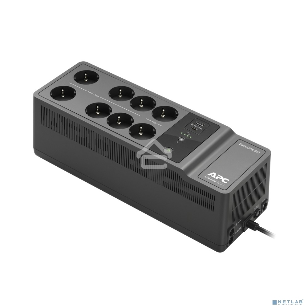 Источник бесперебойного питания APC Back-UPS ES 850VA/520W
