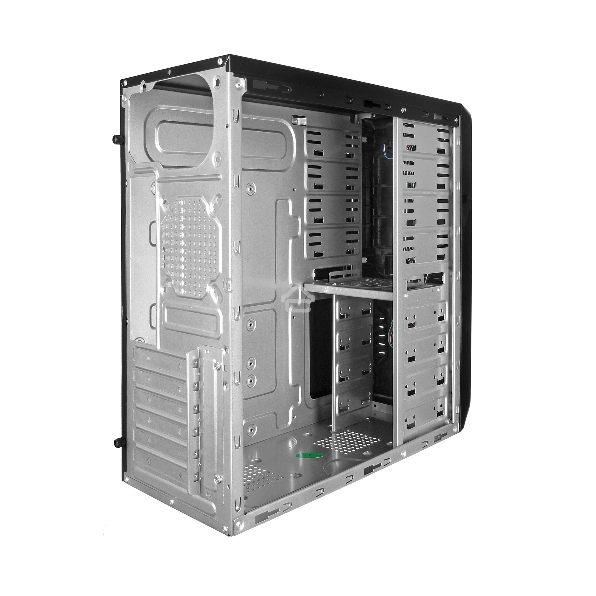 Компьютерный корпус Miditower Exegate UN-604 Black, ATX, <UN450, 120mm> 2*USB+2*USB3.0, Audio