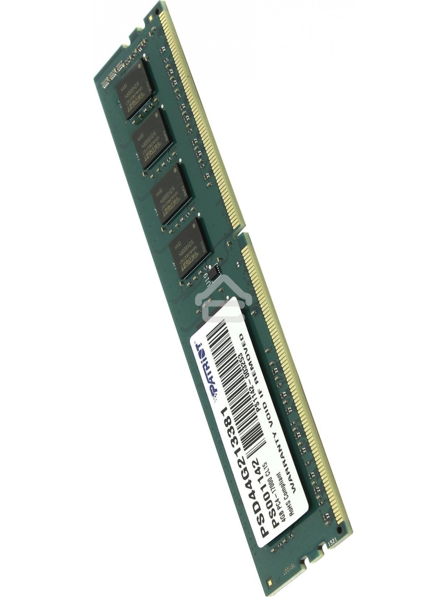 Оперативная память Patriot Signature, DDR4, 4GB (1x4 GB), 2133 MHz, CL15, DIMM