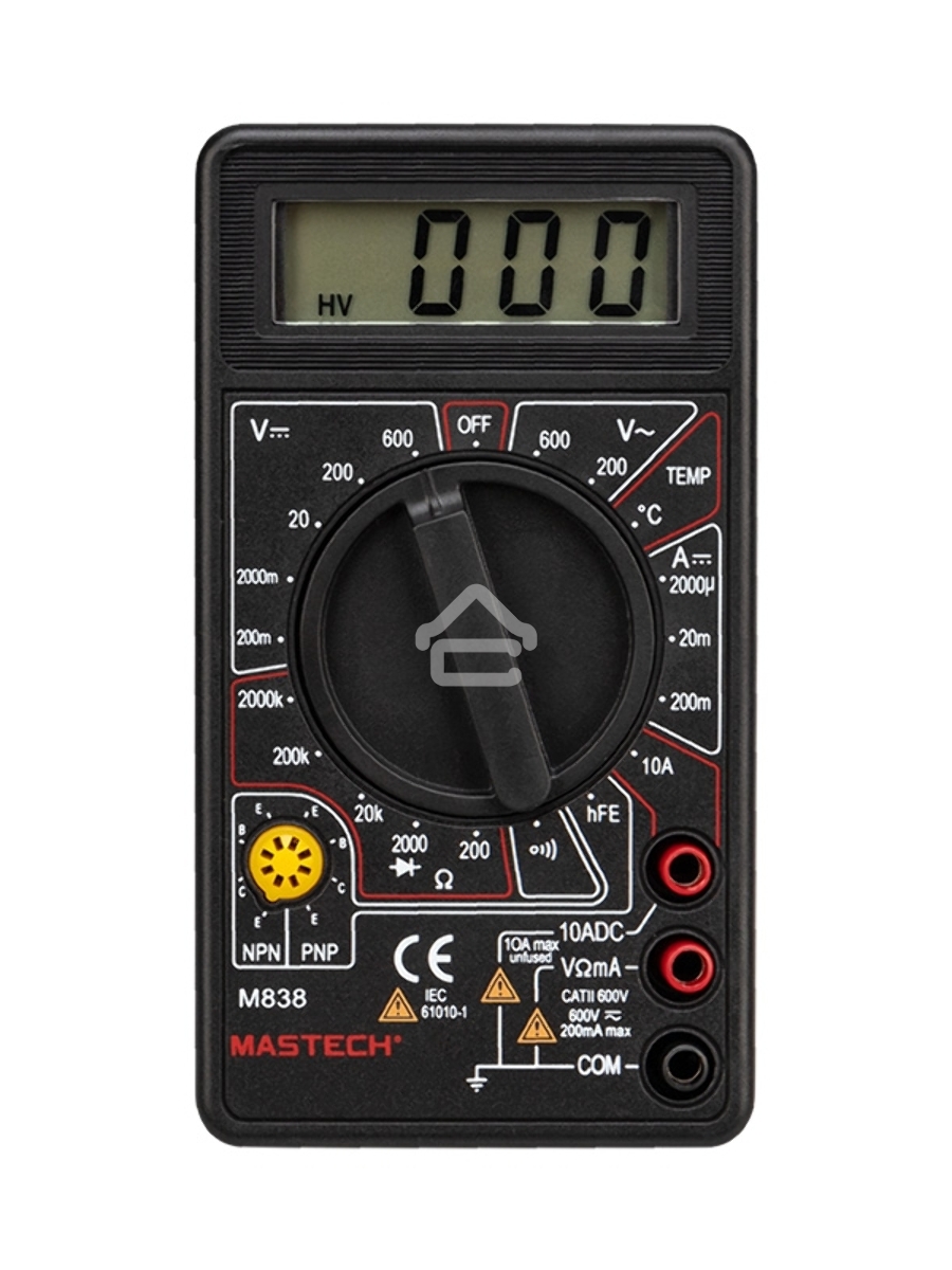 Портативный мультиметр M838 MASTECH
