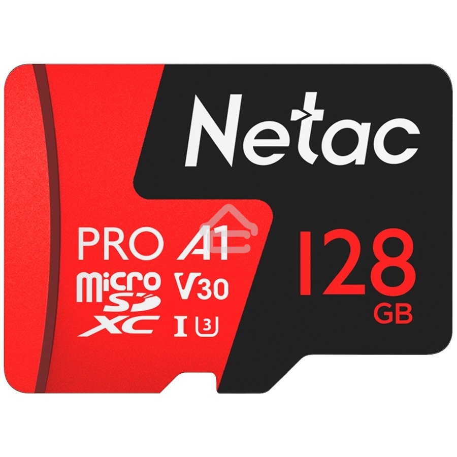 Флеш карта MicroSD card Netac P500 Extreme Pro 128GB, retail version w/o SD adapter