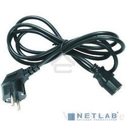 Кабель компьютер - розетка 3 м 220V (Европейский стандарт) VCOM/TELECOM