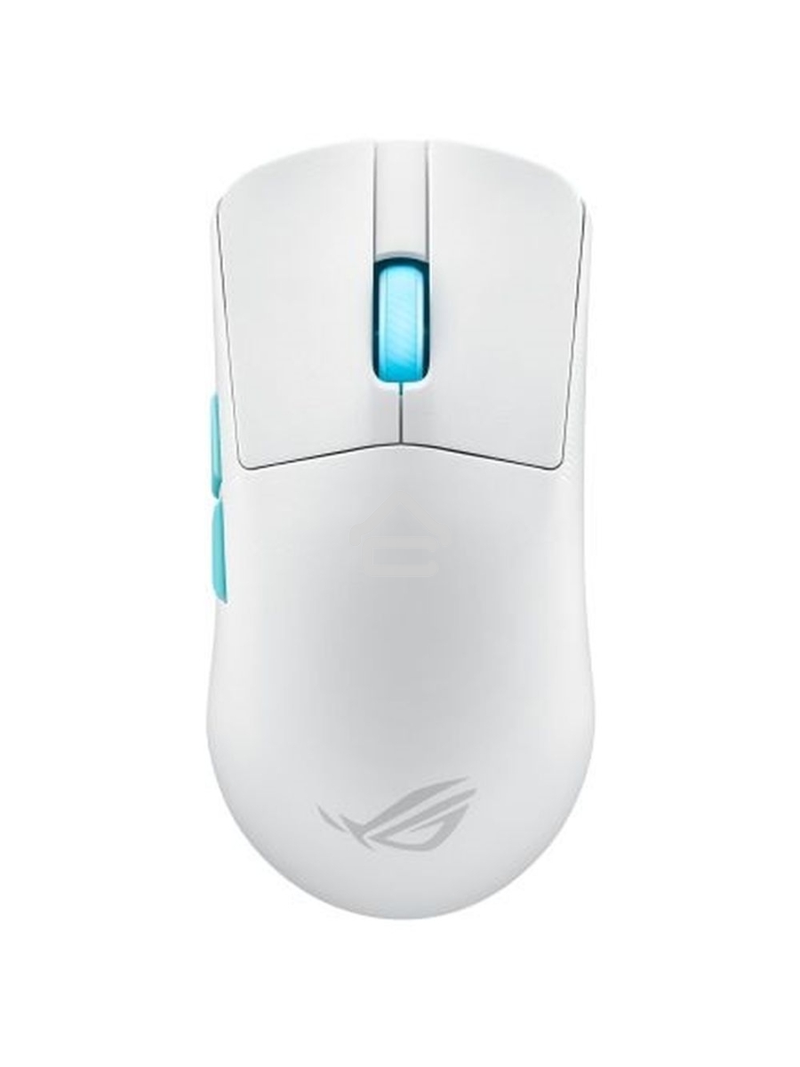 Мышь беспроводная/проводная ASUS ROG Harpe Ace Aim Lab Edition белый, 36000 dpi, радиоканал, Bluetooth, USB, кнопки - 5