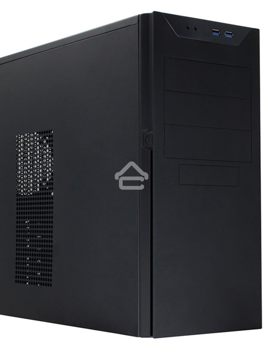Компьютерный корпус Midi Tower Powerman/InWin BA833BK PM-600ATX-F U3.0*2+A(HD) Mid-ATX [ 6125674]