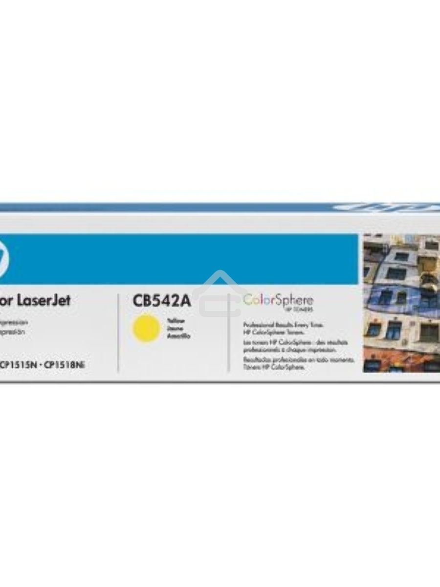Картридж лазерный HP CB542A желтый LJ P1215/1515 (1400стр.)