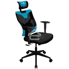 Кресло Aerocool GUARDIAN Ice Blue (<150кг, эргономичное, сетчатый материал, 2D подлокотник)