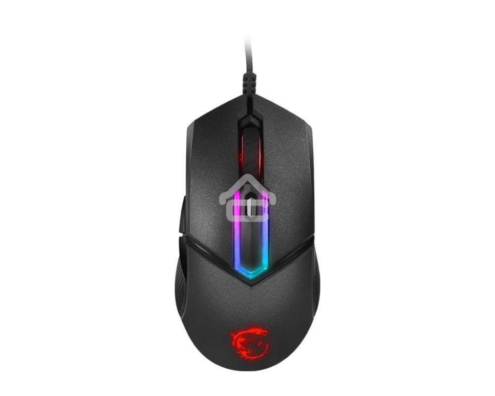 Мышь проводная MSI Clutch GM30 черный, 6200 dpi, USB, кнопки - 6