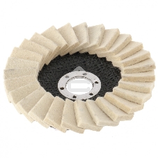 Круг Matrix полировальный лепестковый из натурального войлока 125 х 22,2 мм