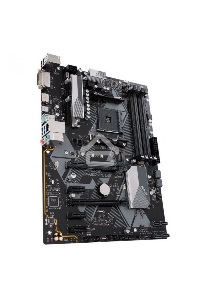 Материнская плата ASUS PRIME B450-PLUS, AM4, AMD B450, 4xDDR4, 6xSATA, 1xM.2, 1xPCIe 3.0 x16, 1xPCIe 2.0 x4, 3xPCIe x1, 1x 1Gb LAN, 2xUSB 3.2 Gen 1, 2xUSB 3.2 Gen 2, 1xUSB 2.0, 3x3.5 мм, 7.1, ATX