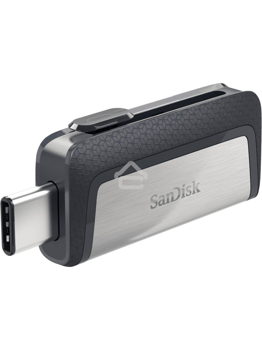 Флеш диск Sandisk 32Gb Ultra Dual SDDDC2-032G-G46 USB3.0 серый/узор