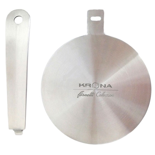 Адаптер для индукционных плит и поверхностей Krona, D20 нержавеющая сталь; Материалы:нержавеющая сталь;