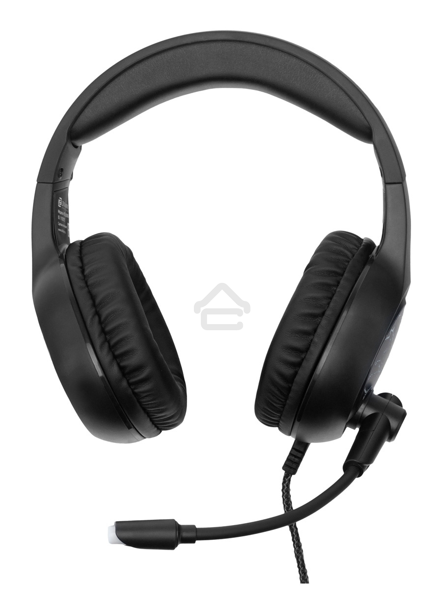 Наушники с микрофоном Oklick HS-L930G SNORTER черный/синий 2м мониторные USB оголовье (HS-L930G)