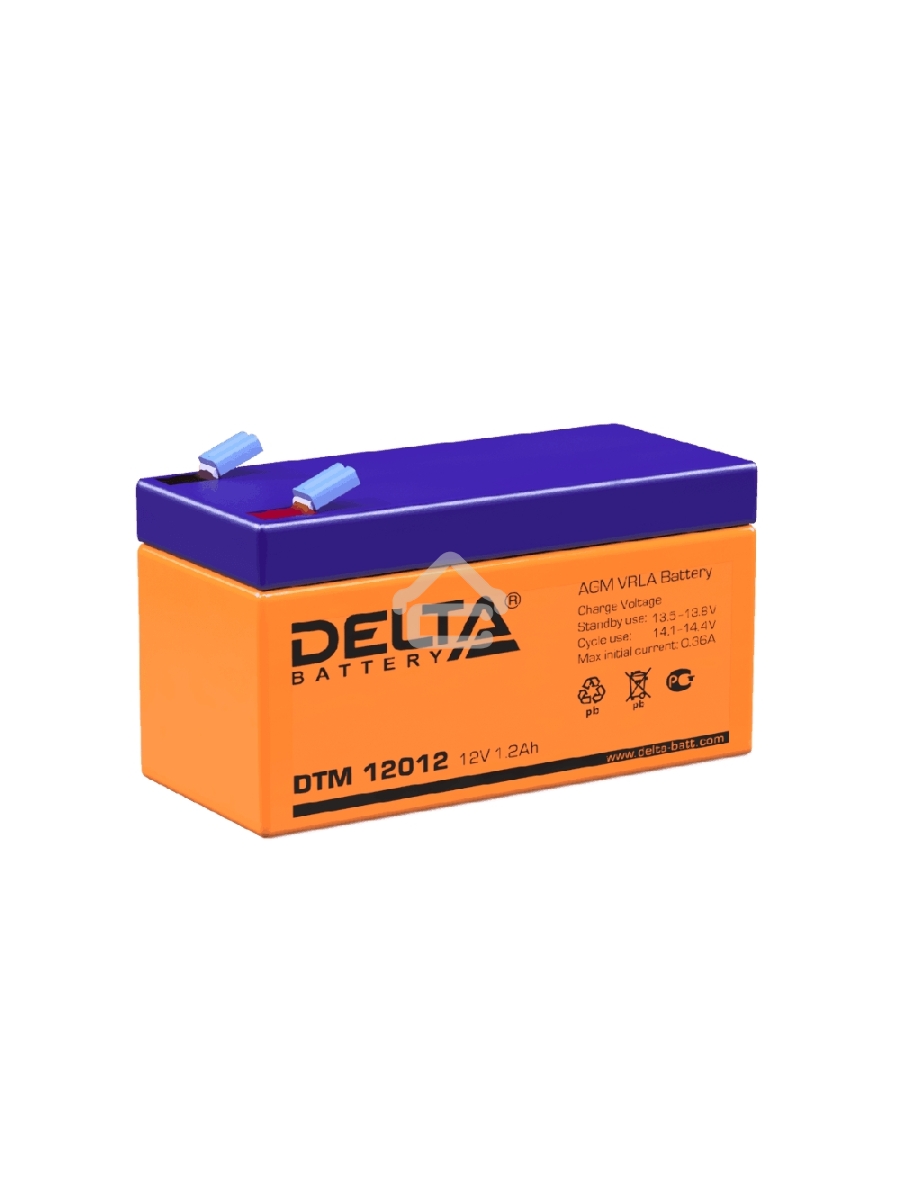 Батарея Delta DTM 12012 (12V 1.2Ah)