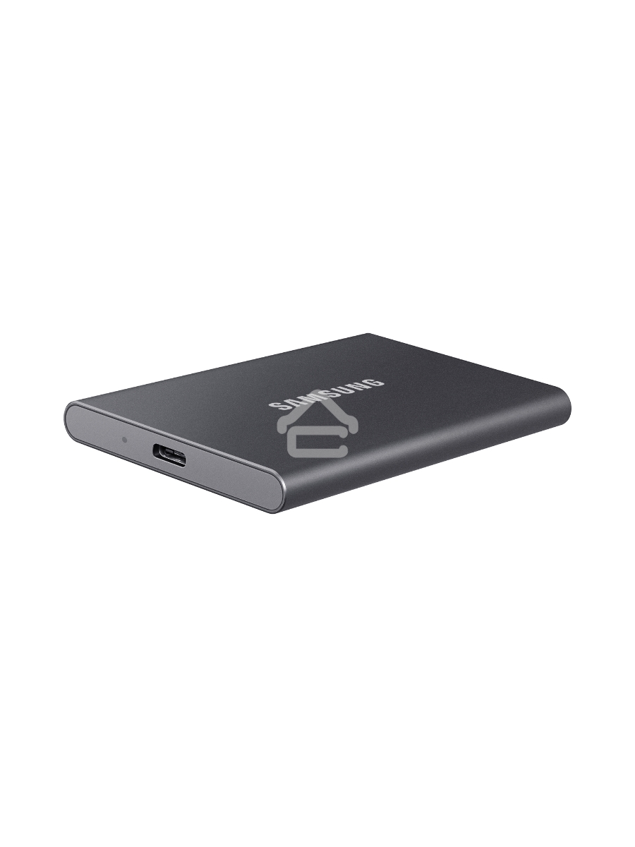 Твердотельный накопитель Samsung SSD 2TB T7, USB Type-C, R/W 1000/1050MB/s, Titanium