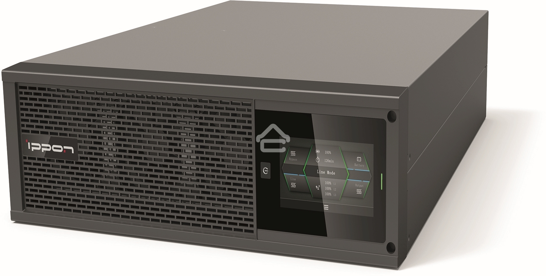 Источник бесперебойного питания Ippon Innova Unity RT 3-3 10K 10000Вт 10000ВА черный