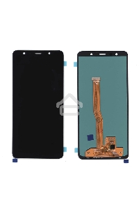 Дисплей для Samsung Galaxy A7 SM-A750F (2018) (OLED Full Size) черный