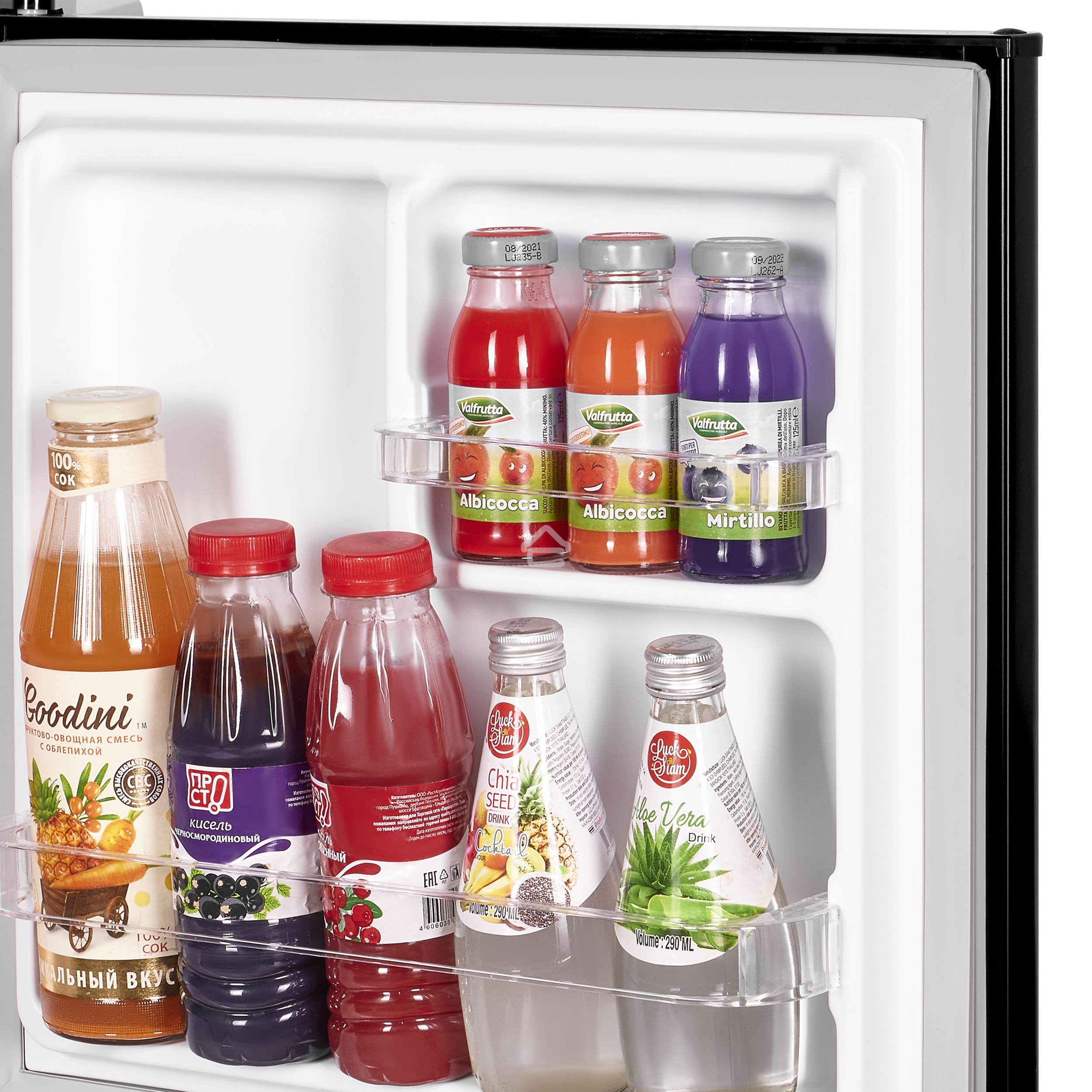 Холодильник Maunfeld MFF50RB черный однокамерный 50л, ручная разморозка