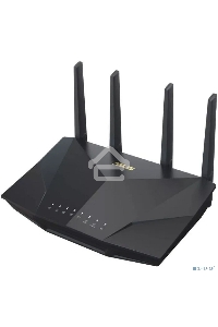 Маршрутизатор Asus RT-AX5400 AX5400 10/100/1000 компл.:устройство/крепления/адаптер черный (упак.:1шт)