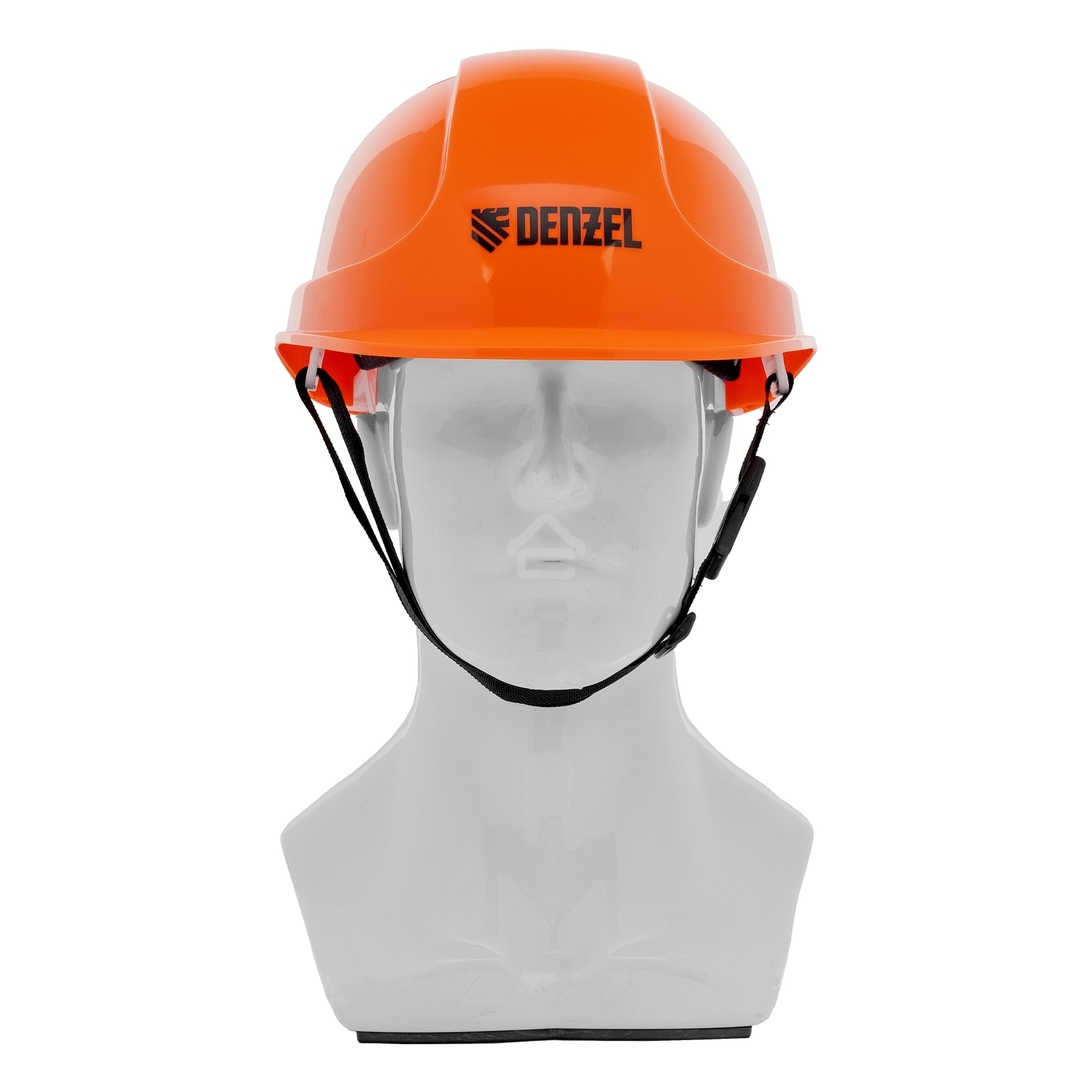 Каска защитная ударопрочная Denzel ABS/PC, плавная регулировка, модель 