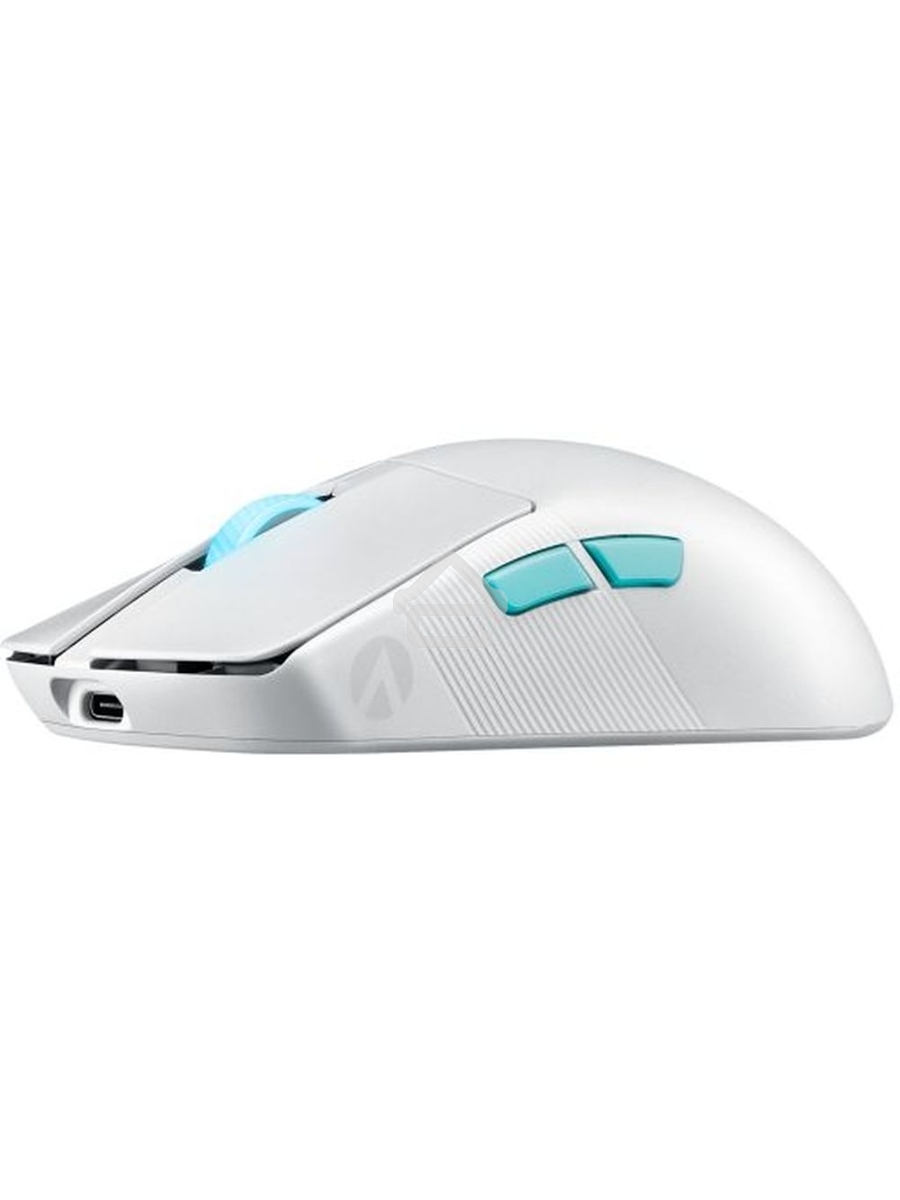 Мышь беспроводная/проводная ASUS ROG Harpe Ace Aim Lab Edition белый, 36000 dpi, радиоканал, Bluetooth, USB, кнопки - 5