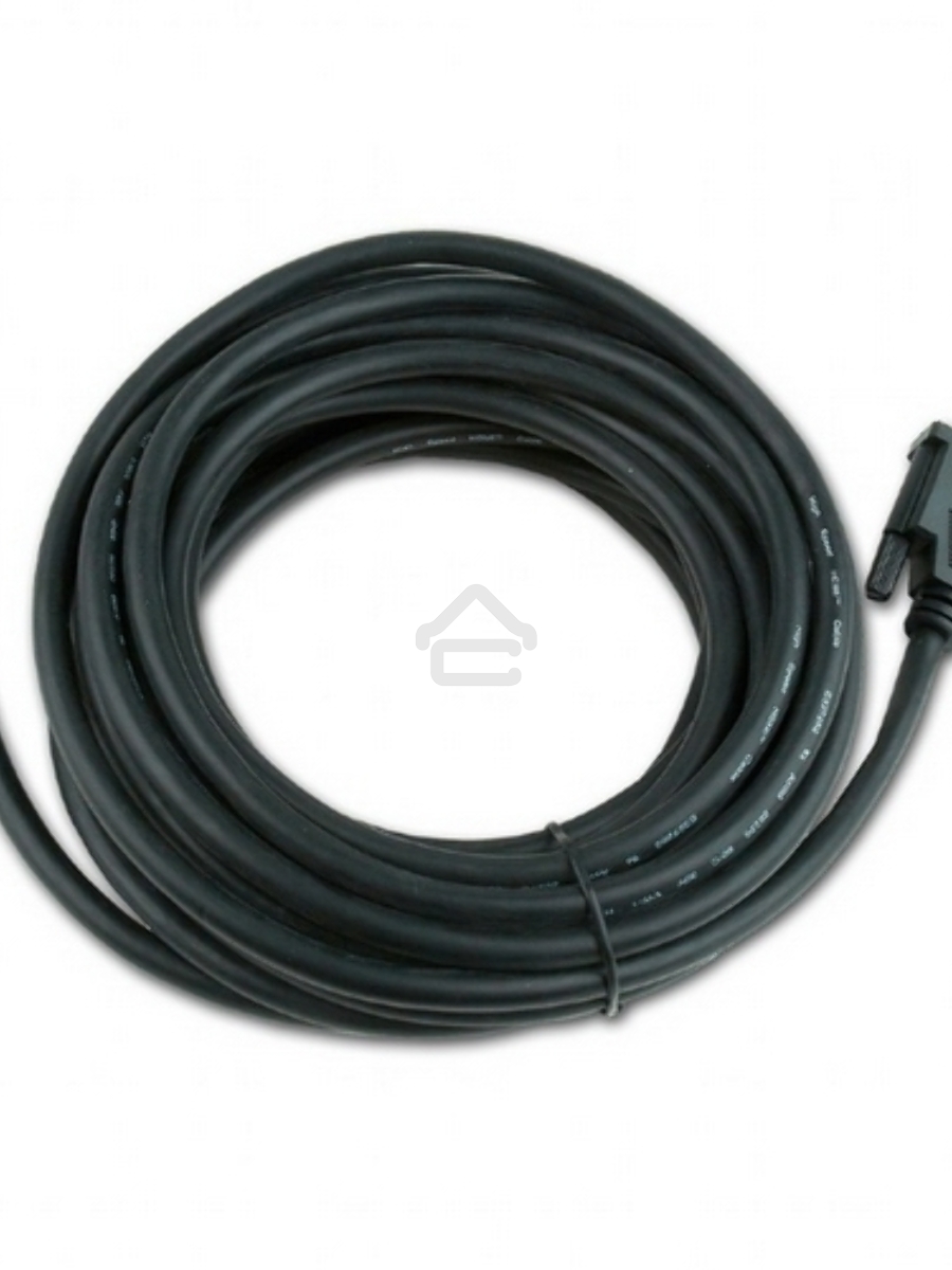 Кабель HDMI-DVI Cablexpert CC-HDMI-DVI-15, 19M/19M, single link, медь, позол.разъемы, экран, 4.5м, черный, пакет