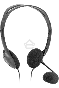 Гарнитура стерео Defender HN-102 накладные компактные  2 х 3.5 mm jack стерео кабель 1,8 м черный