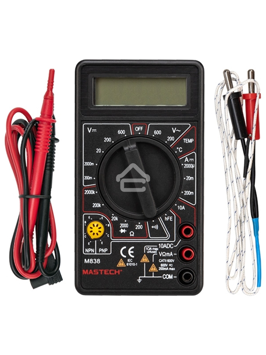 Портативный мультиметр M838 MASTECH