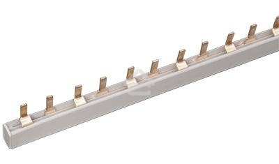 Шина соединительная типа Iek YNS21-2-063PIN (штырь) 2Р 63А (дл.1м) ИЭК