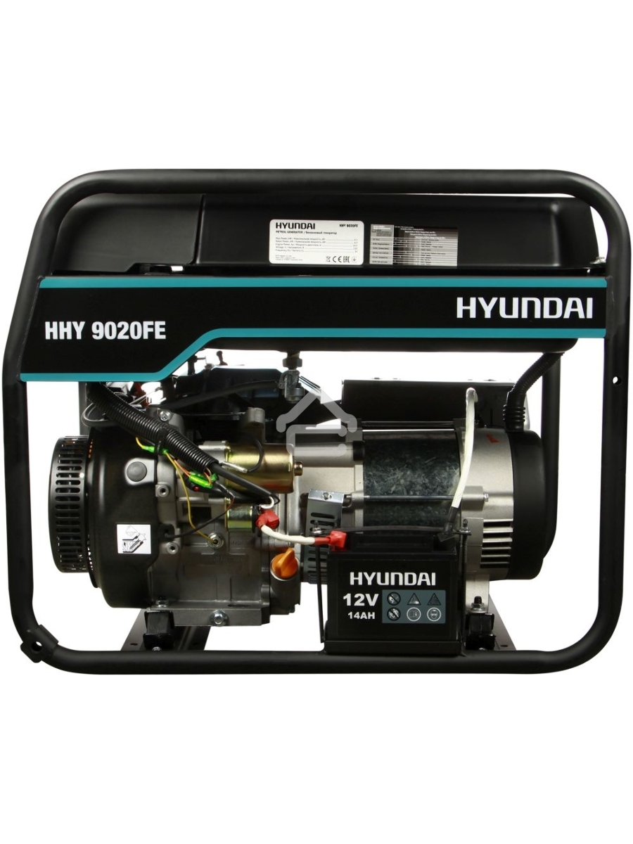 Электрогенератор бензиновый Hyundai HHY 9020FE, 6.5 кВт, 74 дБ, 85 кг