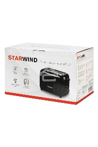 Тостер Starwind ST7002 700Вт черный
