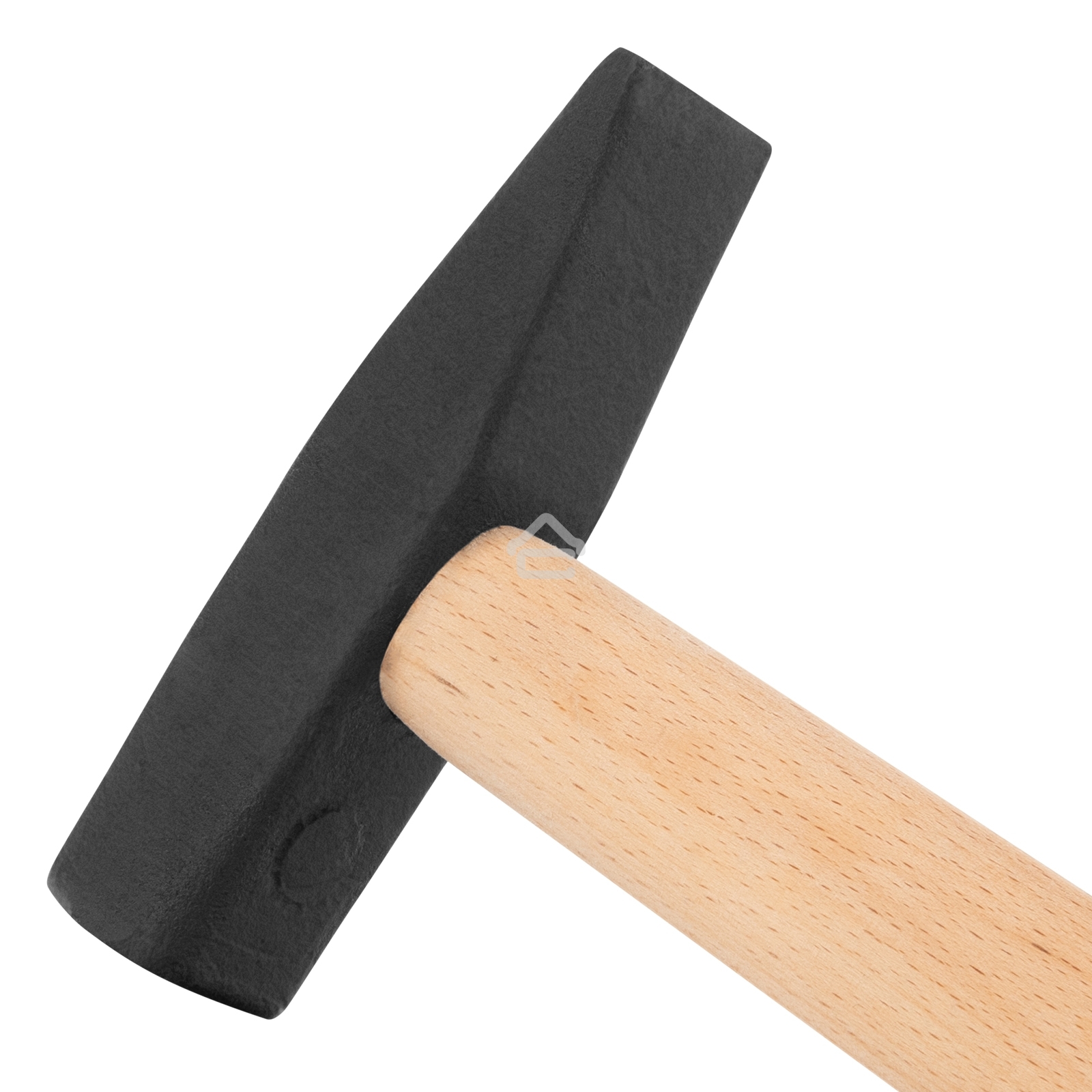 Молоток Сибртех слесарный, 400 г, квадратный боек, деревянная рукоятка