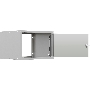 Шкаф коммутационный NTSS Lime (NTSS-WL6U5560GS) настенный 6U 550x600мм пер.дв.стекл несъемн.бок.пан. 30кг серый 110град. IP20 сталь