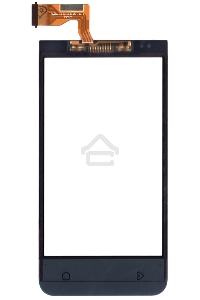 Сенсорное стекло (тачскрин) для HTC Desire 300, черное